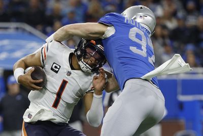 Bear Necessities: Matt Eberflus says offense needs to avoid sacks