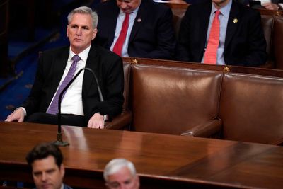 House speaker vote – live: McCarthy vows to fight on despite humiliation as House adjourns amid chaotic scenes