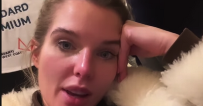 Helen Flanagan makes 'huge mistake' as she makes journey home from Glasgow