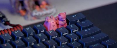 HyperX is making the wise choice to 3D print cat-shaped keycaps