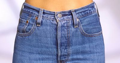 Woman shares trick for adding adjustable waistband to jeans with no sewing required