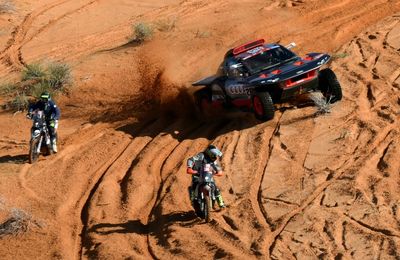Barreda rides to Dakar stage victory, Sanders retains lead