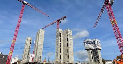 'Milestone' in Nottingham Island Quarter project as building work starts on 693-bed student halls