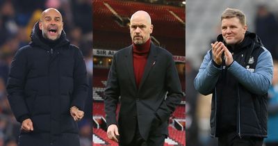 Manchester United's next six Premier League fixtures compared with Man City, Newcastle and rivals