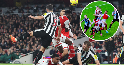 Gabriel Magalhaes in Twitter fury as Dan Burn decision irks Arsenal man after Newcastle draw