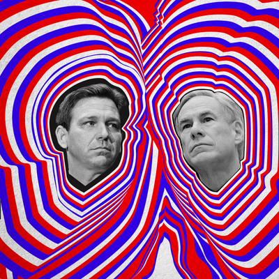Florida and Texas, the Far-Right Axis