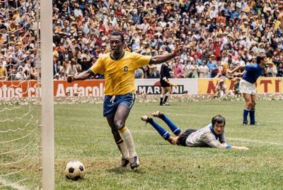 Pelé’s shimmering legend was forged in the heat of the 1970 World Cup finals