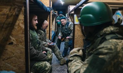 Swamps, forests and shelling: new year on Ukraine’s northern frontline