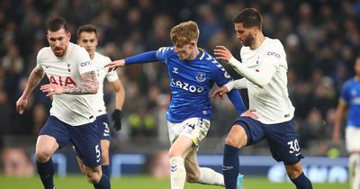 Tottenham revive interest in Everton star Anthony Gordon as Fabio Paritici faces January problem