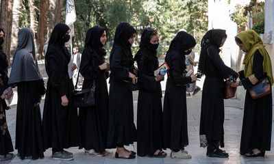 The Guardian view on Afghanistan’s suffering: the war against women
