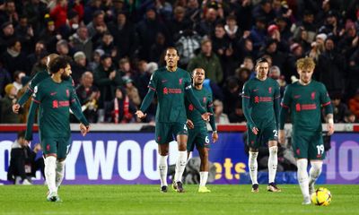 Liverpool at risk of vicious circle as problems escalate at Brentford