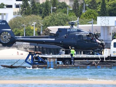 Cockpit video shows chopper crash unfold