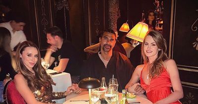 Una Healy shares cosy snap with boxer David Haye as she tells fans she is 'at peace'