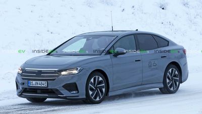 2023 Volkswagen ID.7 Wears Minimal Camo In New Spy Photos