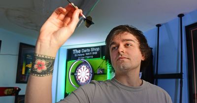 I tried to follow in the footsteps of darts hero Michael Smith and it wasn't easy