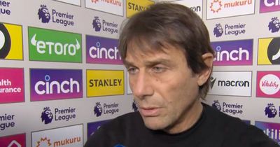 Antonio Conte makes pointed statement on Tottenham's "future" after big Crystal Palace win