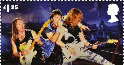 Iron Maiden celebrated on 12 special edition Royal Mail stamps declared 'superb' by band