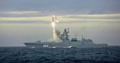 Russian warship armed with 'unstoppable' Zircon hypersonic missile heading towards UK