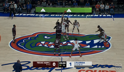 Florida lead Texas A&M 1-0 at tipoff because the Aggies hilariously forgot their jerseys at the hotel