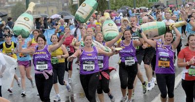 Great North Run 2023 - Charities which have places available and how much fundraising pledges are for race