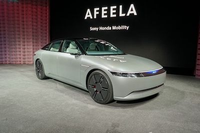 Sony and Honda’s upcoming EV is called 'Afeela' and could arrive in 2026