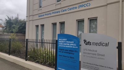 Ballarat's new Priority Primary Care Centre is yet to relieve pressure on ED, health chief says