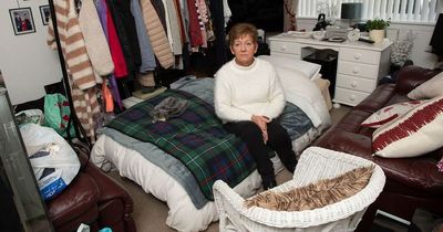 Coatbridge gran fears for where she'll stay after operation as flood destroys home