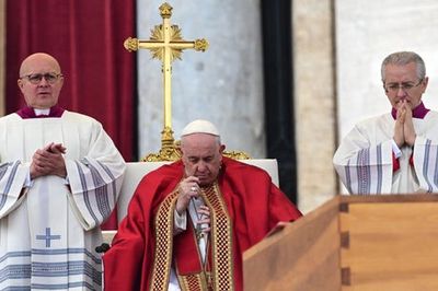 Pope Benedict XVI buried at Vatican after thousands gather for funeral