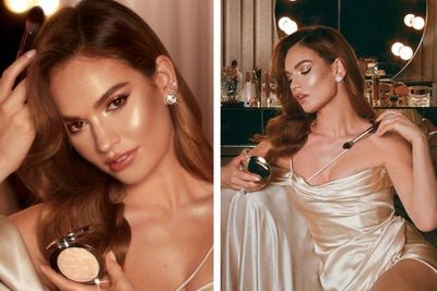 Lily James shares her Hollywood beauty secrets as she unveils new Charlotte Tilbury campaign