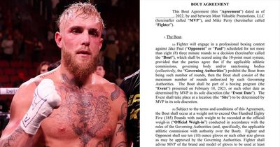 Jake Paul fight contract finally ends debate about YouTuber 'fixing' bouts
