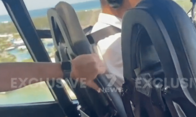 Video filmed inside helicopter cabin shows moments before Gold Coast crash