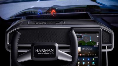Harman Ready Vision Is An Augmented Reality Head-Up Display Debuting At CES
