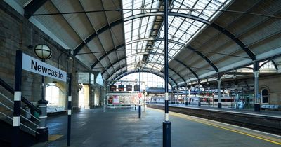 Times for only trains departing from Newcastle on January 5 rail strike