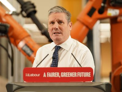 Starmer promises to ‘take back control’ in new year speech