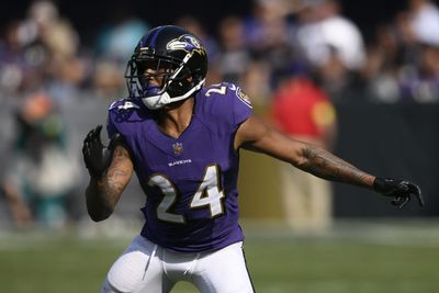 Ravens HC John Harbaugh shares updates on DL Calais Campbell, CB Marcus Peters