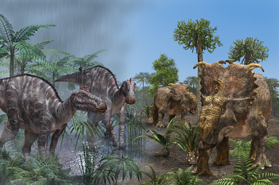 ‘Surprising differences’ in how plant-eating dinosaurs ate their food found by scientists