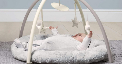 Shoppers rush to buy cosy Mamas & Papas playmat gym that's half price!