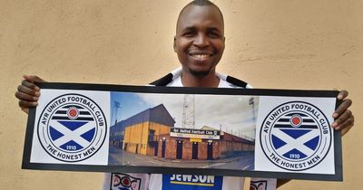 Zambian Ayr United fan sees fellow supporters dig deep to bring him to Scotland