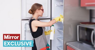 Cleaning expert shares 65p hack to rid your fridge of nasty smells in no time