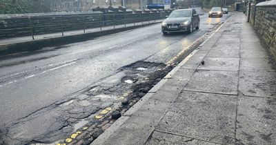 Edinburgh residents in upmarket neighbourhood hit out at pothole-ridden bridge
