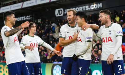 Crystal Palace 0-4 Tottenham: Premier League – as it happened