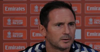 Frank Lampard sends clear message over Everton future as 'private conversations' held