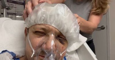 Jeremy Renner shares ICU video as he takes bed bath after being crushed by snow plough