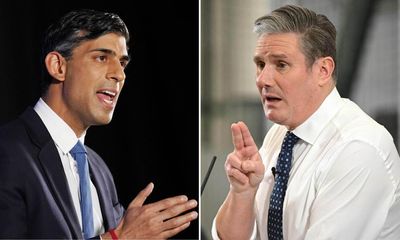 Sunak v Starmer: how did their new year speeches differ?