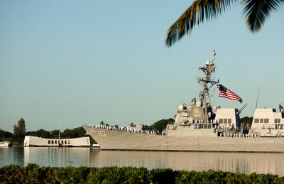 U.S. warship sails through sensitive Taiwan Strait; China angered