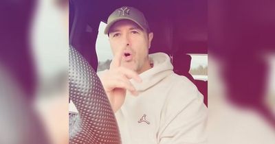 Paddy McGuinness make three word request to fans during car rant