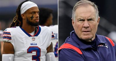 Bill Belichick's emotional speech as NFL head coach discusses Damar Hamlin incident