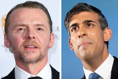 Simon Pegg fumes at Rishi Sunak’s plan to extend maths study age