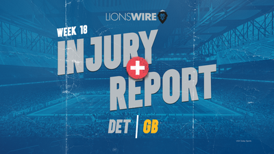 Lions injury report: 3 remain sidelined from practice, Cabinda returns