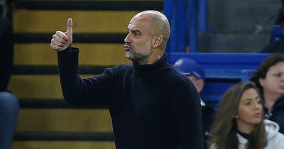 Pep Guardiola can't resist making joke after Manchester City's win at Chelsea